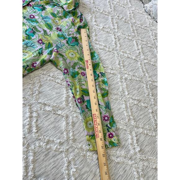 J.Jill Floral Long Sleeve Plus Size Women's Lightweight Top Shirt Blouse Sx 2X - Picture 6 of 6